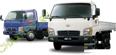 Запчасти Hyundai HD-72, HD-78, Porter, County