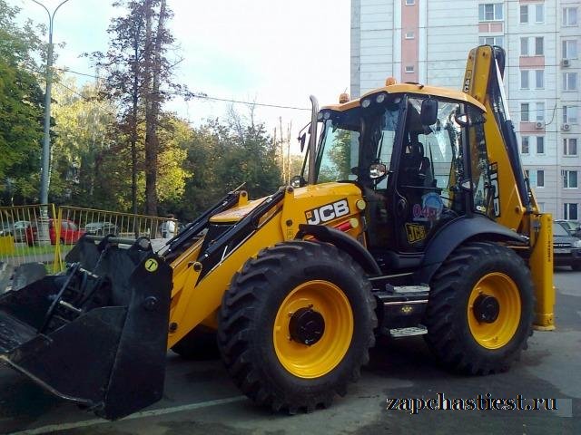 Стекло двери левое для JCB 3сх-4сх 2005