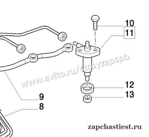 Форсунка New holland, Case 87801043