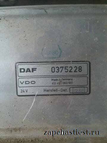 Блок управления двигателем DAF 0375228