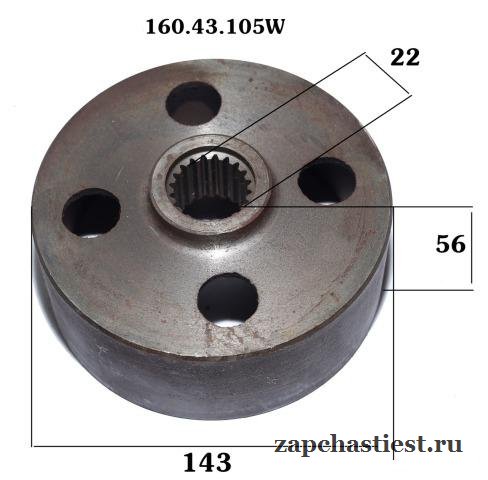 Барабан тормозной Shifeng-244 (Шифенг-244)