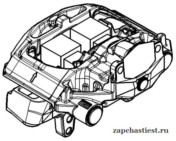 Суппорт тормозной Шмитц Schmitz 1199856, 1199857