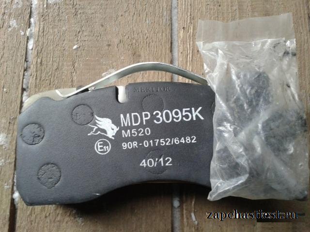 Тормозные колодки дисковые meritor MDP 3095K