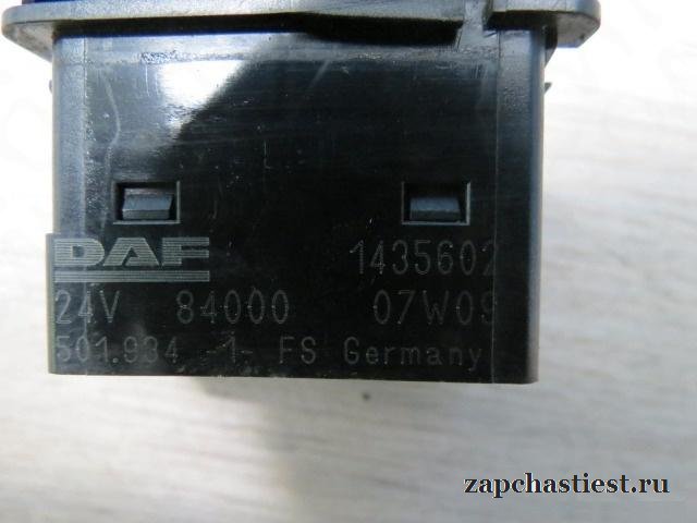 Кнопка освещения панели приборов DAF CF c 2001 г