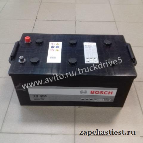 Аккумулятор 220 а-ч 1150 ампер 0092T30810 bosch T3