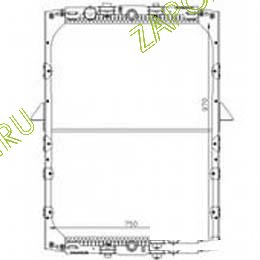 Радиатор охлаждения Daf F95/XF97