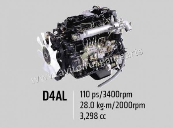 Двигатель Hyundai D4AL