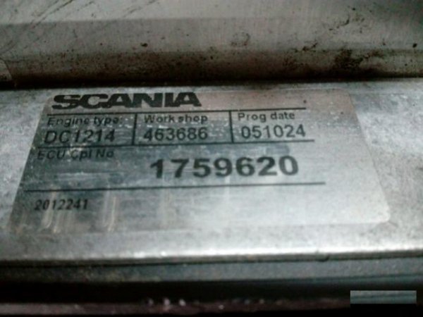 Блок управления двигателя scania HPI