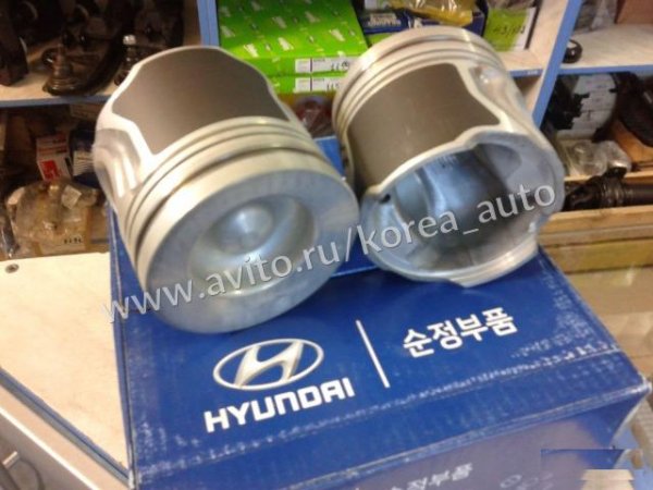Поршень двигателя Hyundai HD65, HD78, County D4DD