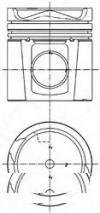Поршнекомплект двигателя DAF 95 XF XE355C1